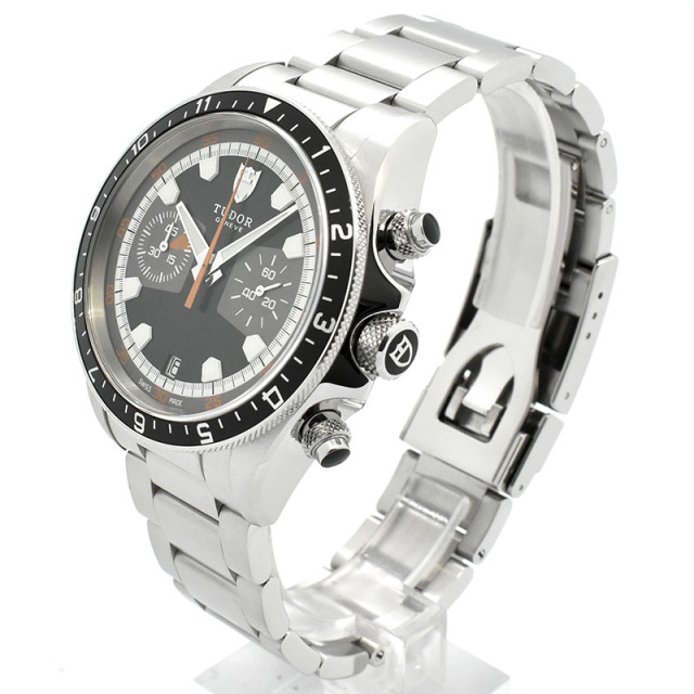 チューダー(チュードル) TUDOR ヘリテージクロノ 70330N 42mm ブラック USED 中古