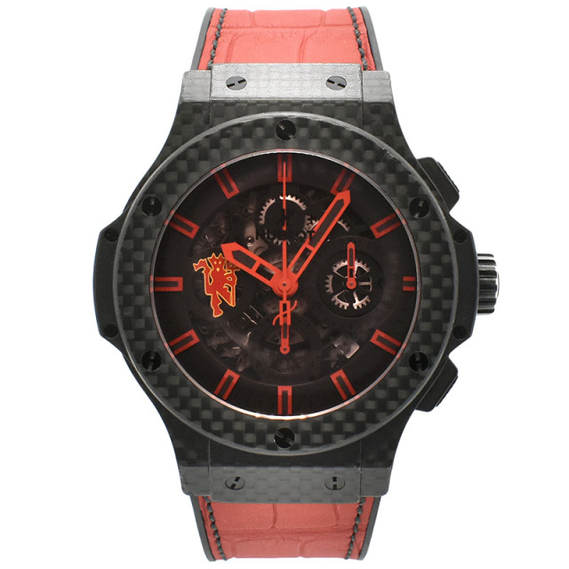 ウブロ　HUBLOT　ビッグバン アエロバン レッドデビル26 香川真司モデル　311.QX.1113.GR.MUK13　カーボン　44mm　世界50本限定　USED　中古