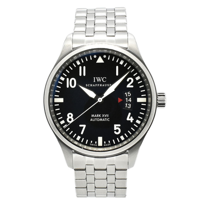 IWC　パイロットウォッチ　マーク17　IW326504　ブラック　41mm　USED　中古