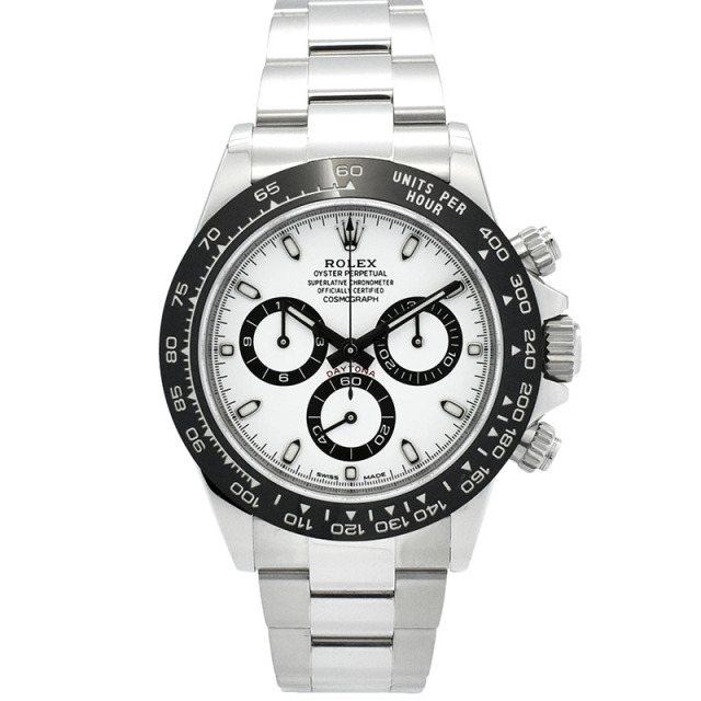 ロレックス　ROLEX　コスモグラフ　デイトナ　Ref.116500LN　ホワイト　セラミックベゼル　USED　中古