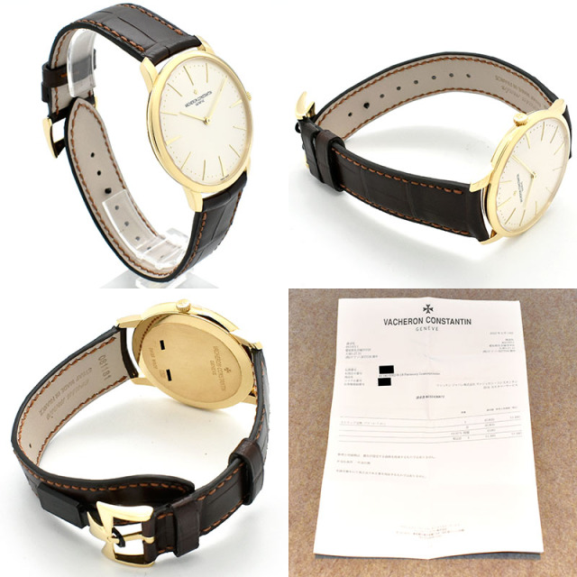 ヴァシュロンコンスタンタン パトリモニー マニュアルワインディング 81180/000J-9118 40mm シルバー USED 中古