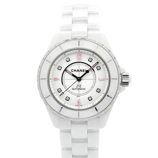 シャネル　CHANEL　J12　H4864　38mm　ピンクライト　世界1200本限定　USED　中古