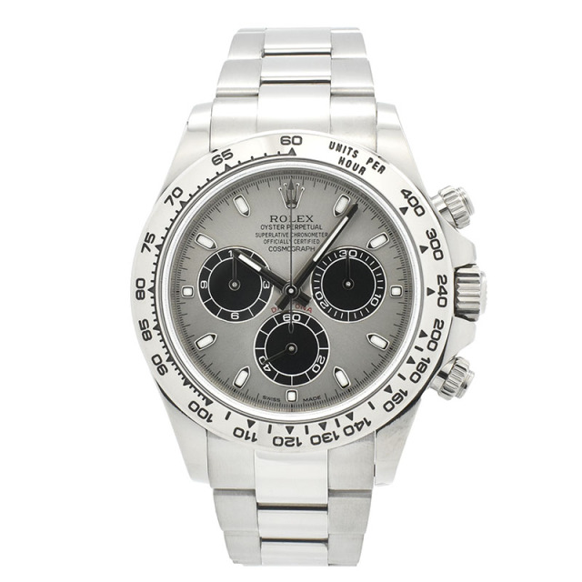ロレックス　ROLEX　コスモグラフ デイトナ　Ref.116509　スチール/ブラック　18KWG　USED　中古