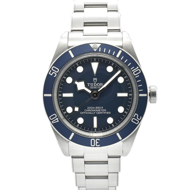 チューダー(チュードル)　TUDOR　ヘリテージ ブラックベイ フィフティエイト　79030B　39mm　ブルー　USED　中古