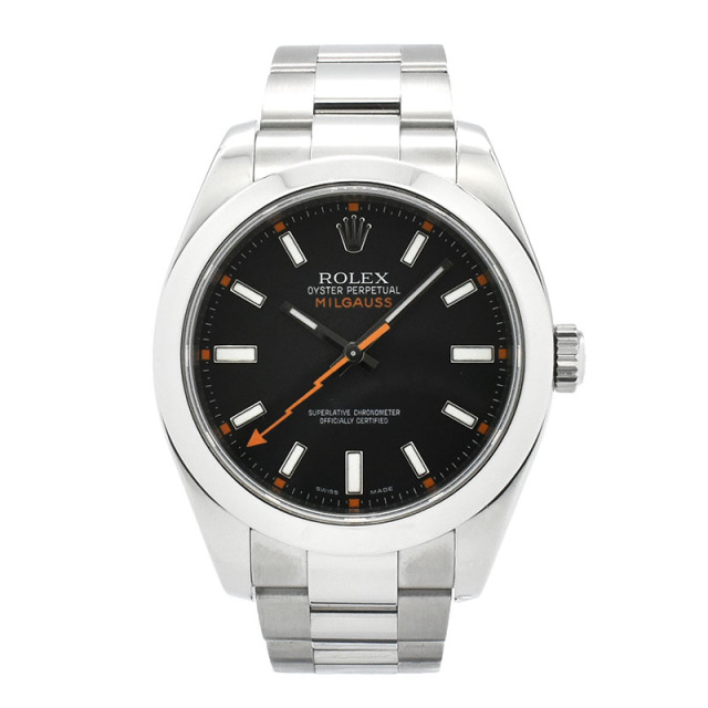 ロレックス　ROLEX　ミルガウス　Ref.116400　ブラック　M番　USED　中古