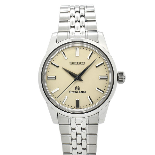 グランドセイコー　GRAND SEIKO　メカニカル　SBGW035　アイボリー　37mm　手巻き　USED　中古
