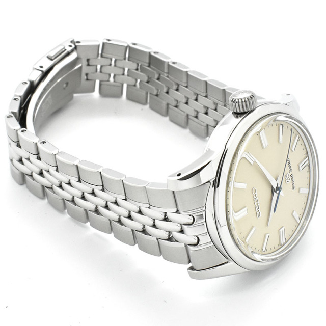 グランドセイコー GRAND SEIKO メカニカル SBGW035 アイボリー 37mm 手