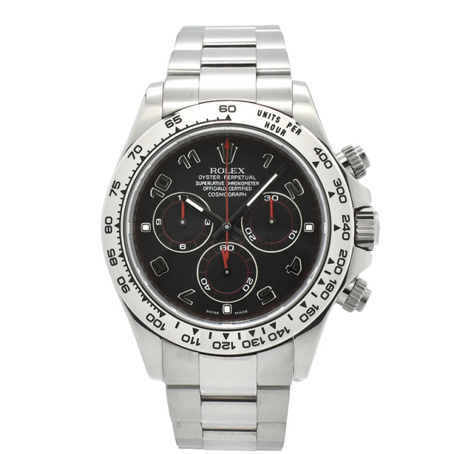 ロレックス　ROLEX　デイトナ　Ref.116509　ブラック　V番　18KWG　40mm　USED　中古