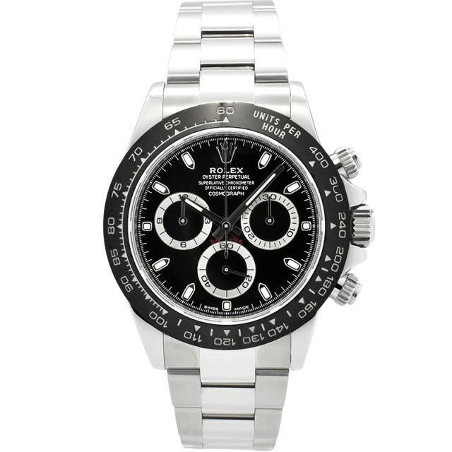 ロレックス　ROLEX　コスモグラフ デイトナ　Ref.116500LN　ブラック　セラミックベゼル　USED　中古