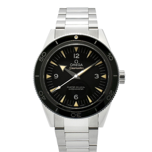 オメガ　OMEGA　シーマスター300 マスターコーアクシャル　233.30.41.21.01.001　41mm　USED　中古