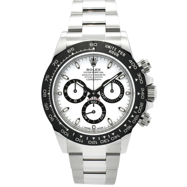 ロレックス　ROLEX　コスモグラフ　デイトナ　Ref.116500LN　ホワイト　セラミックベゼル　USED　中古