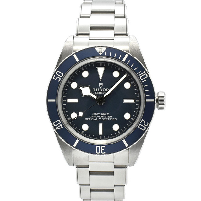 チューダー(チュードル)　TUDOR　ヘリテージ ブラックベイ フィフティエイト　79030B　39mm　ブルー　USED　中古