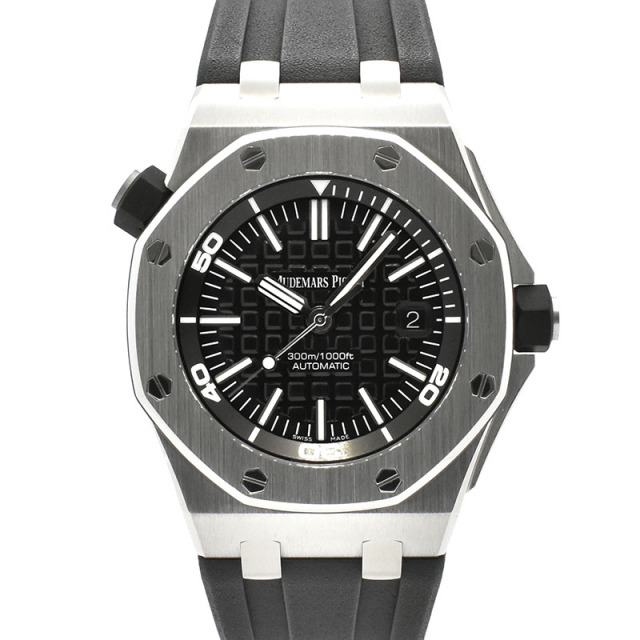 オーデマ・ピゲ　AUDEMARS PIGUET　ロイヤルオーク オフショアダイバー　15703ST.OO.A002CA.01　ブラック　SS　42mm　USED　中古