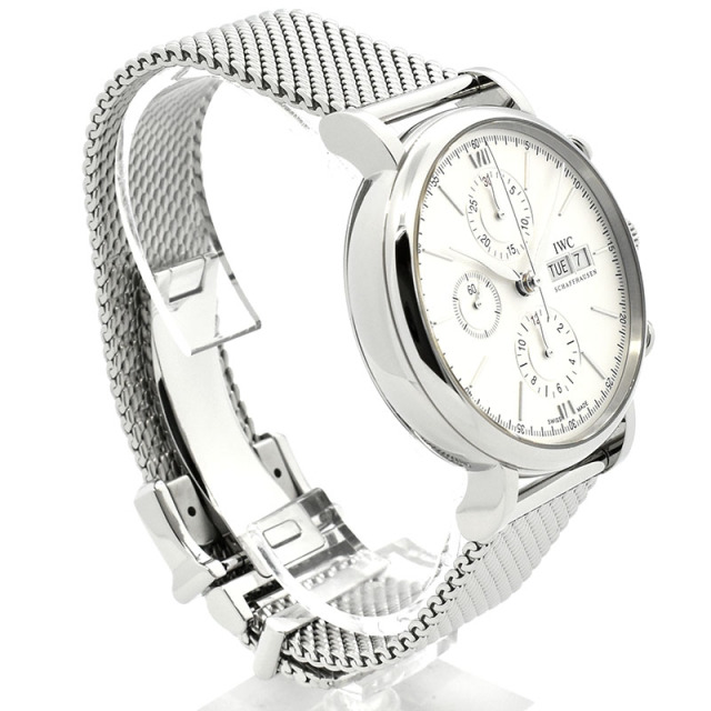 IWC ポートフィノ クロノグラフ IW391009 42mm シルバー USED 中古