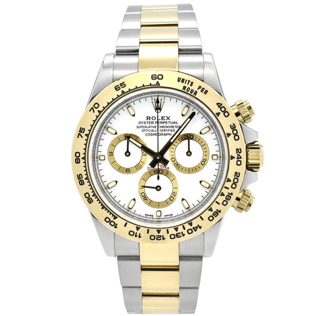 ロレックス　ROLEX　デイトナ　コンビ　Ref.116503　ホワイト　USED　中古