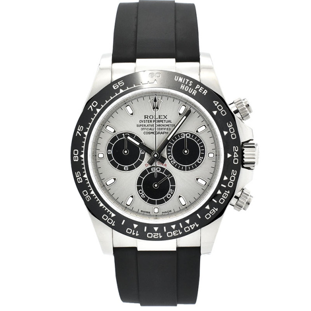 ロレックス　ROLEX　デイトナ　116519LN　スチール/ブラック　オイスターフレックス　18KWG　USED　中古