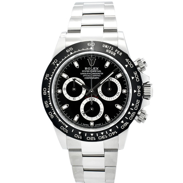 ロレックス　ROLEX　コスモグラフ デイトナ　Ref.116500LN　ブラック　セラミックベゼル　未使用品