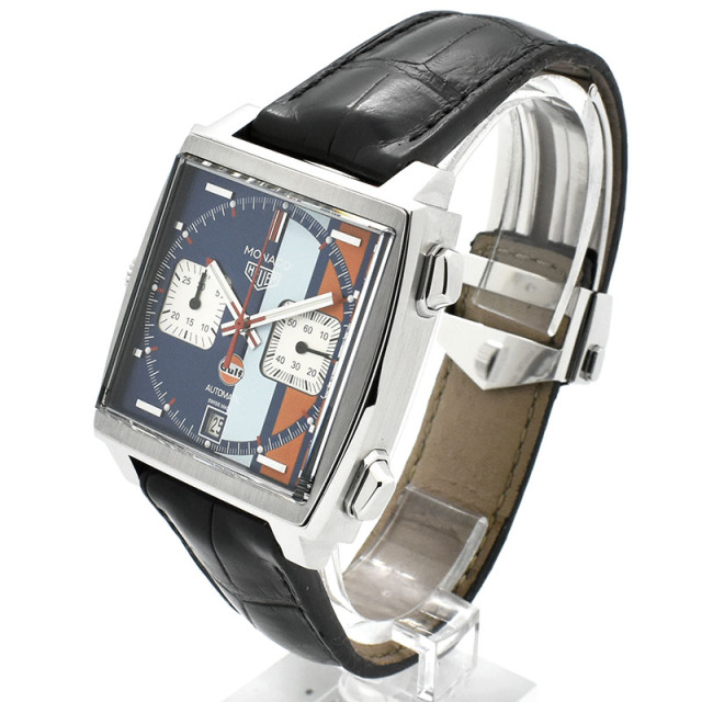 タグホイヤー TAG HEUER モナコ キャリバー11 ガルフ リミテッドエディション CAW211T.FC6440 39mm 世界50本限定 USED 中古