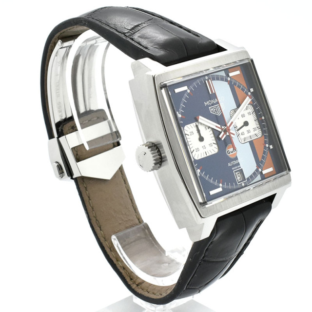 タグホイヤー TAG HEUER モナコ キャリバー11 ガルフ リミテッドエディション CAW211T.FC6440 39mm 世界50本限定 USED 中古