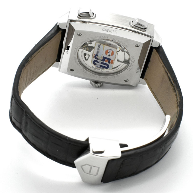タグホイヤー TAG HEUER モナコ キャリバー11 ガルフ リミテッドエディション CAW211T.FC6440 39mm 世界50本限定 USED 中古