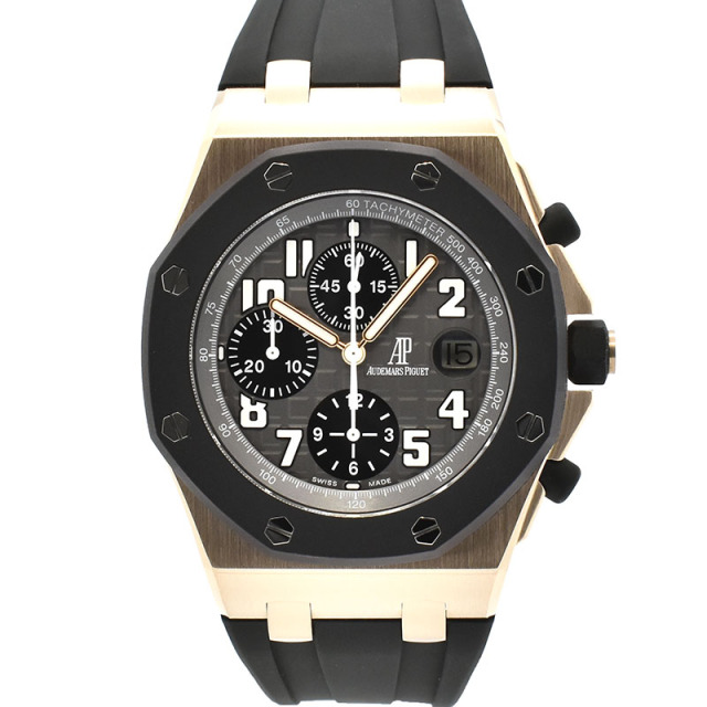 オーデマ・ピゲ　AUDEMARS PIGUET　ロイヤルオーク オフショア クロノグラフ　25940OK.OO.D002CA.01.A　18KPG　42mm　USED　中古