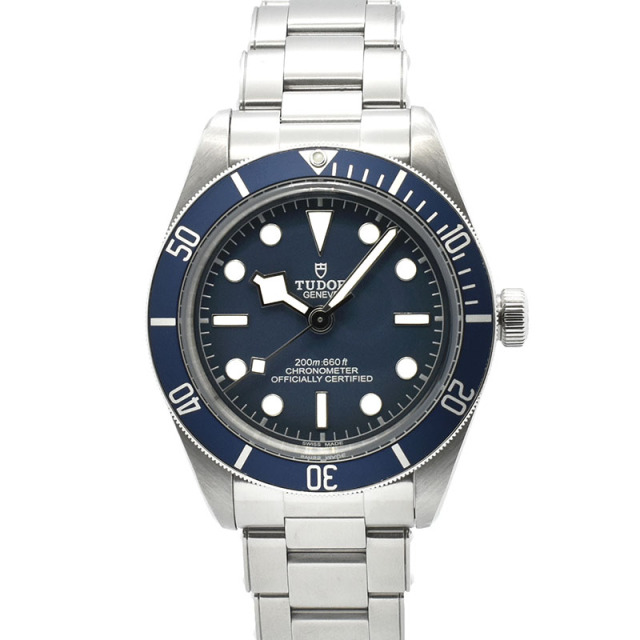チューダー(チュードル)　TUDOR　ヘリテージ ブラックベイ フィフティエイト　Ref.79030B　39mm　ブルー　USED　中古