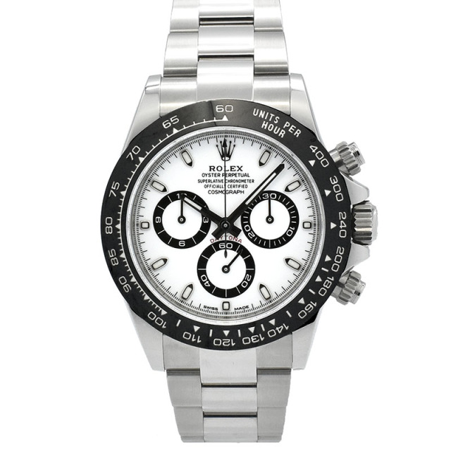 ロレックス　ROLEX　コスモグラフ　デイトナ　Ref.116500LN　ホワイト　セラミックベゼル　USED　中古