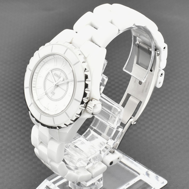 シャネル CHANEL J12 ホワイトファントム H3442 クォーツ 33mm 世界2000本限定 USED 中古