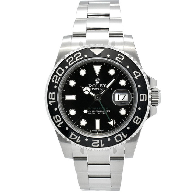 ロレックス　ROLEX　GMTマスター2　Ref.116710LN　SS　ブラック　ランダム番　未使用品
