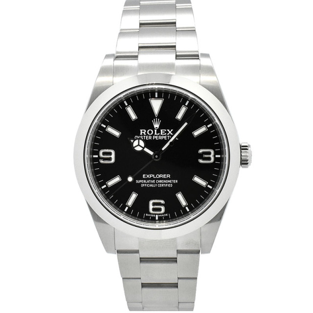 ロレックス　ROLEX　エクスプローラー1　Ref.214270　39mm　クロマライト　USED　中古