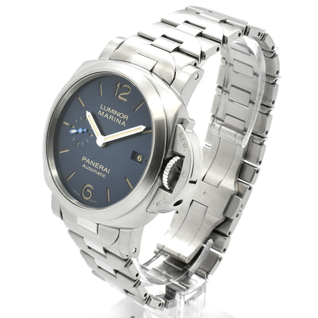 パネライ PANERAI ルミノール マリーナ 42mm PAM01028 ブルー V番 USED 中古