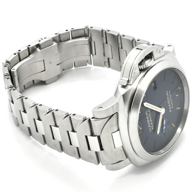 パネライ PANERAI ルミノール マリーナ 42mm PAM01028 ブルー V番 USED 中古