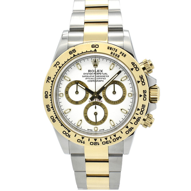 ロレックス ROLEX デイトナ コンビ Ref.116503 ホワイト USED 中古