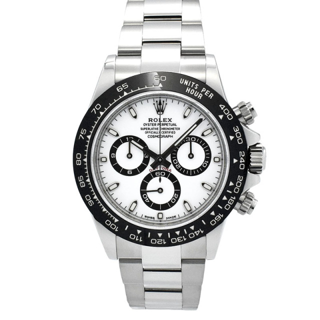 ロレックス　ROLEX　コスモグラフ　デイトナ　Ref.116500LN　ホワイト　セラミックベゼル　USED　中古