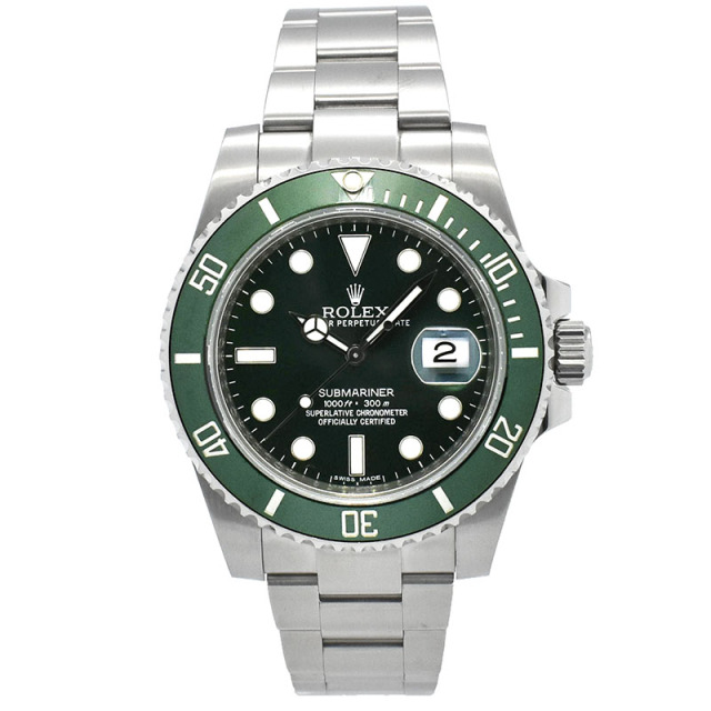 ロレックス　ROLEX　サブマリーナデイト グリーン　Ref.116610LV　G番　USED　中古
