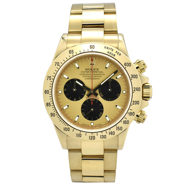 ロレックス　ROLEX　デイトナ　Ref.116528　18KYG　40mm　D番　USED　中古
