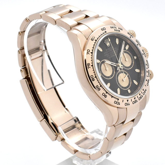 ロレックス ROLEX デイトナ Ref.116505 エバーローズゴールド ブラック/ピンク ランダム番 40mm USED 中古