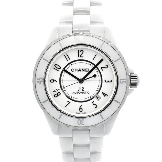 シャネル　CHANEL　J12　H2981　42mm　ホワイトセラミック　USED　中古