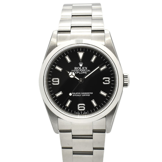 ロレックス　ROLEX　エクスプローラー1　Ref.114270　36mm　M番ルーレット　デッドストック　未使用品