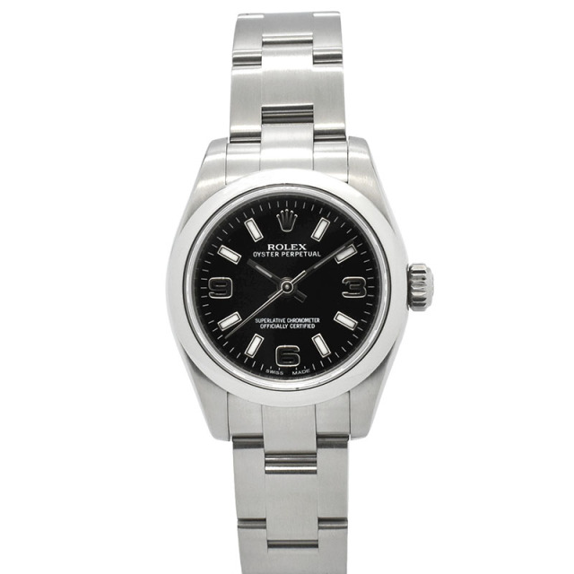 ロレックス　ROLEX　オイスターパーペチュアル　Ref.176200　 ブラック369　26mm　ランダム番　USED　中古