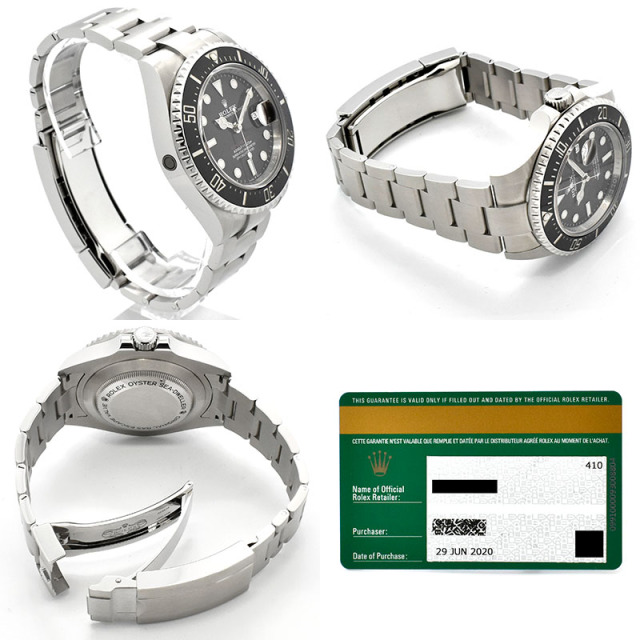ロレックス ROLEX シードゥエラー Ref.126600 43mm ブラック USED 中古