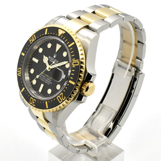 ロレックス ROLEX シードゥエラー Ref.126603 43mm ブラック 18KYG×SS USED 中古