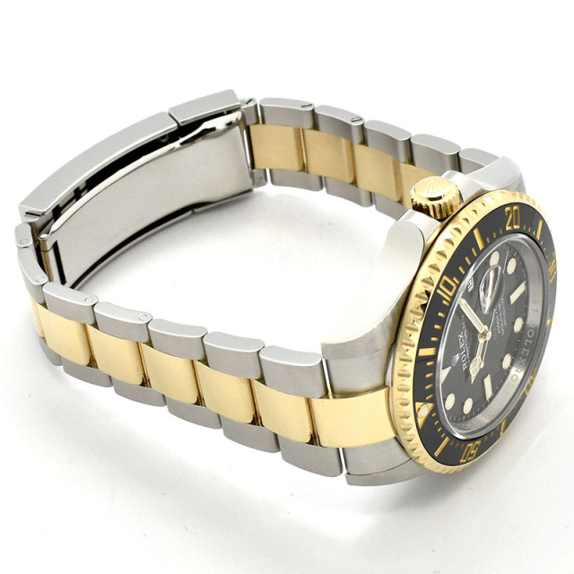 ロレックス ROLEX シードゥエラー Ref.126603 43mm ブラック 18KYG×SS USED 中古