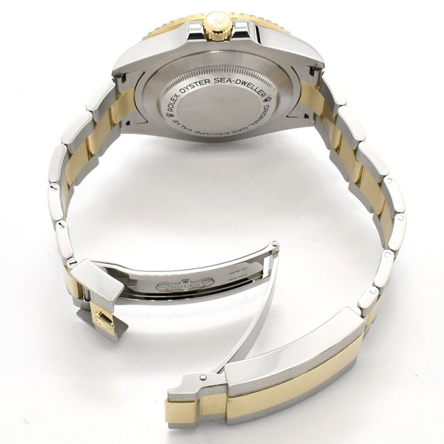 ロレックス ROLEX シードゥエラー Ref.126603 43mm ブラック 18KYG×SS USED 中古