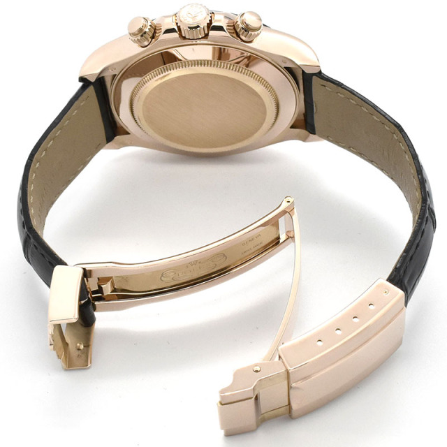 ロレックス ROLEX デイトナ Ref.116515LN 18KERG 40mm チョコレートブラウン 革ベルト ランダム番 USED 中古