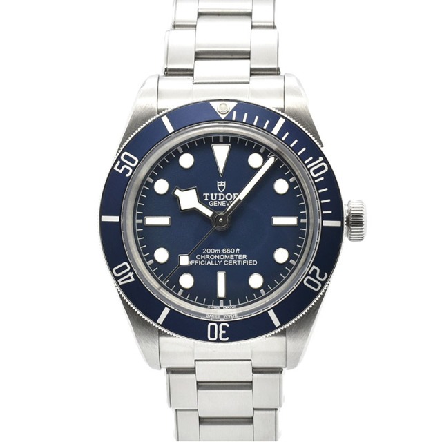 チューダー(チュードル)　TUDOR　ヘリテージ ブラックベイ フィフティエイト　Ref.79030B　39mm　ブルー　USED　中古