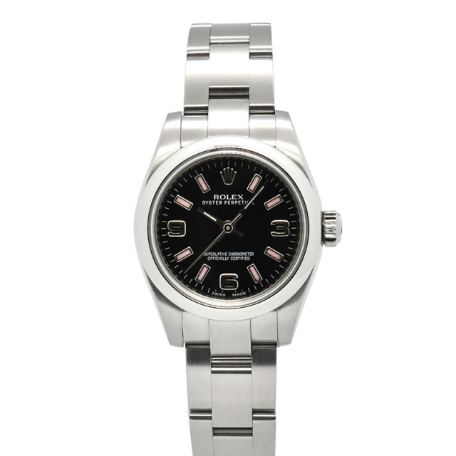 ロレックス　ROLEX　オイスターパーペチュアル　Ref.176200　 ピンクバー/369　レディース　26mm　G番ルーレット　USED　中古