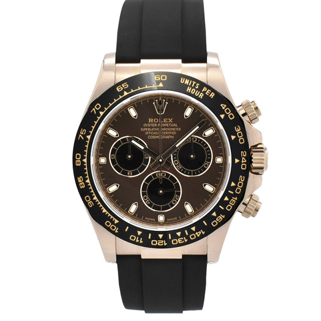 ロレックス　ROLEX　デイトナ　Ref.116515LN　18KERG　セラミックベゼル　40mm　チョコレート/ブラック　オイスターフレックス　USED　中古