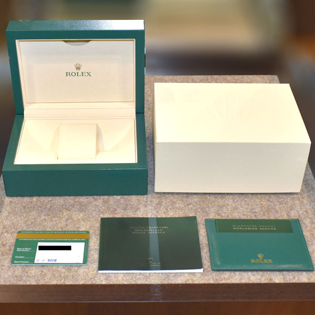 ロレックス ROLEX シードゥエラー Ref.126600 43mm ブラック USED 中古