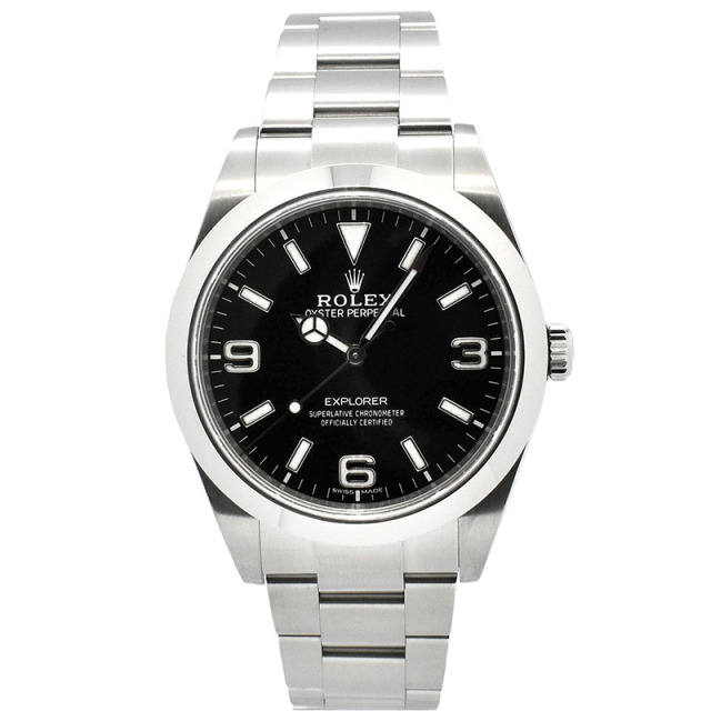 ロレックス　ROLEX　エクスプローラー1　Ref.214270　39mm　クロマライト　USED　中古